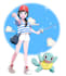 draw you as pokemon and digimon trainer