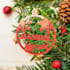 model and print a personalized christmas ball