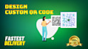 do best eye catchy qr code generator maker design with logo