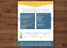 design a single page flyer for your business