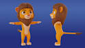 create stylized 3d animal character modeling
