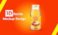 do any type of 3d bottle mockup so fast