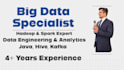 provide expert big data solutions apache spark hadoop kafka mapreduce pig