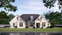 3d render architectural exterior design, house, commercial