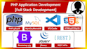 develop secure and scalable PHP custom websites