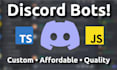 build awesome custom discord bots in javascript