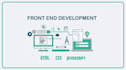 be your front end web developer, html css bootstrap