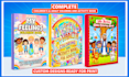 create children coloring and activity book