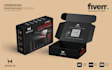 do mailer box design, box packaging, and 3d mockup