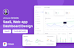 do saas, CRM webapp dashboard UI UX design