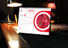 design eye catching wall and desk calendar 2022