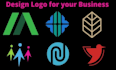 logo design neon light effect