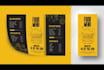 design an attractive restaurant food menu