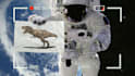 make astronaut in orbit animation