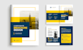 design business brochure, company profile, business proposal, and flyer