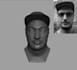 make a 3d face or head digital portrait based on photo