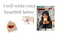 write your delightful love letter
