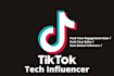 promote your tech brand as a tiktok influencer