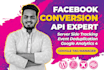 setup facebook pixel conversion API ios14 update server side tracking with GTM