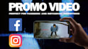 edit your promotional video for youtube, facebook, instagram or tiktok