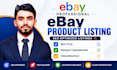 do SEO optimized ebay product listing and variation listing