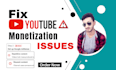 fix youtube monetization issues, reused content, adsense problem