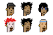 draw custom unique crypto punk in pixel art for nft