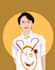 create a vektor face image