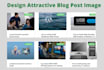 design make website slider image banner blog post features image