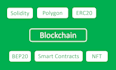 develop solidity smart contract nft erc tokens on blockchain