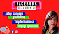 be your facebook ads campaign manager to run fb ads campaign