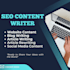 be your SEO website content writer, article, and blog writer