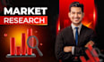 do market research analysis, web scraping, data mining task