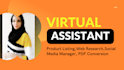 be your executive  personal virtual assistant