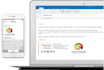 create HTML email signature, clickable HTML email signature