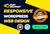 design develop clean and modern wordpress website as elementor pro expert