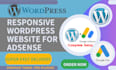 design google adsense approved niche website