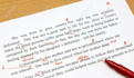 proofread your text or essay