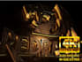 create grunge gold metallic neon glow powerful 3d logo intro animation