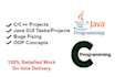 code your java, cpp , python programming tasks and projects
