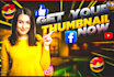 design custom thumbnail for channel