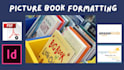 format and layout picture or children book