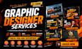 be your expert graphic designer in illustrator, photoshop