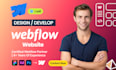 convert figma to webflow or develop webflow landing page as a webflow developer