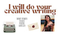 do your creative writing
