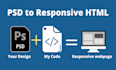 convert psd to html, psd to wordpress, figma to wordpress, xd to html responsive