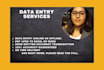 be your administrative virtual assistant, data entry person