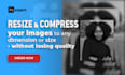 compress, resize and crop images retaining quality
