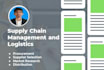 write articles on supply chain management, logistics