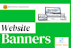 design awesome website banner or header